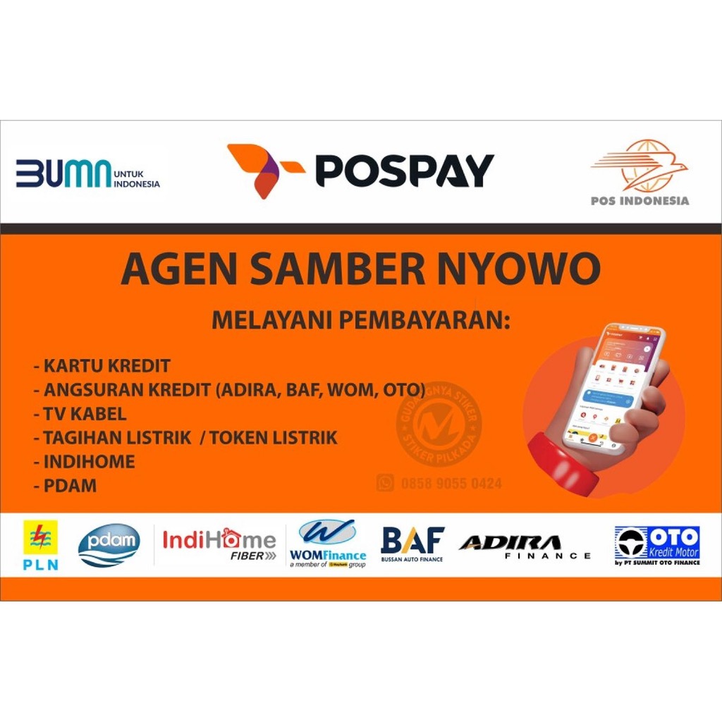 

STIKER VYNIL AGES POSPAY BERBAGAI UKURAN