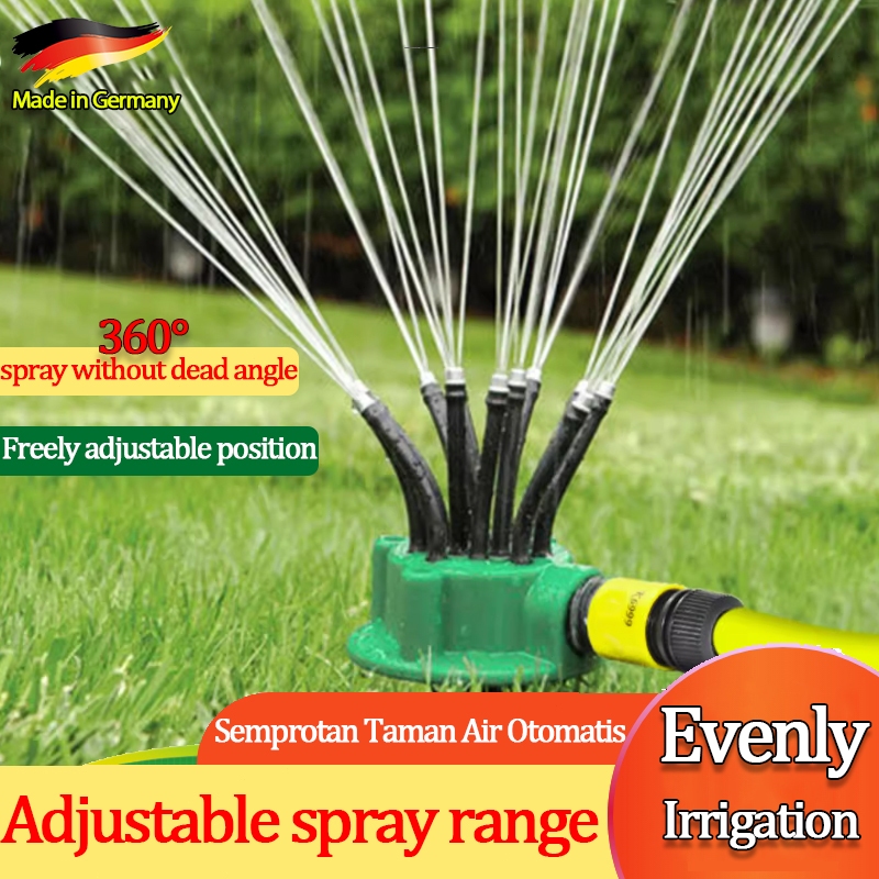 360° Alat Nozzle Rumah Kaca Pertanian Sprinkler / 3 Sprinkler Spray / Semprotan Taman Air Otomatis
