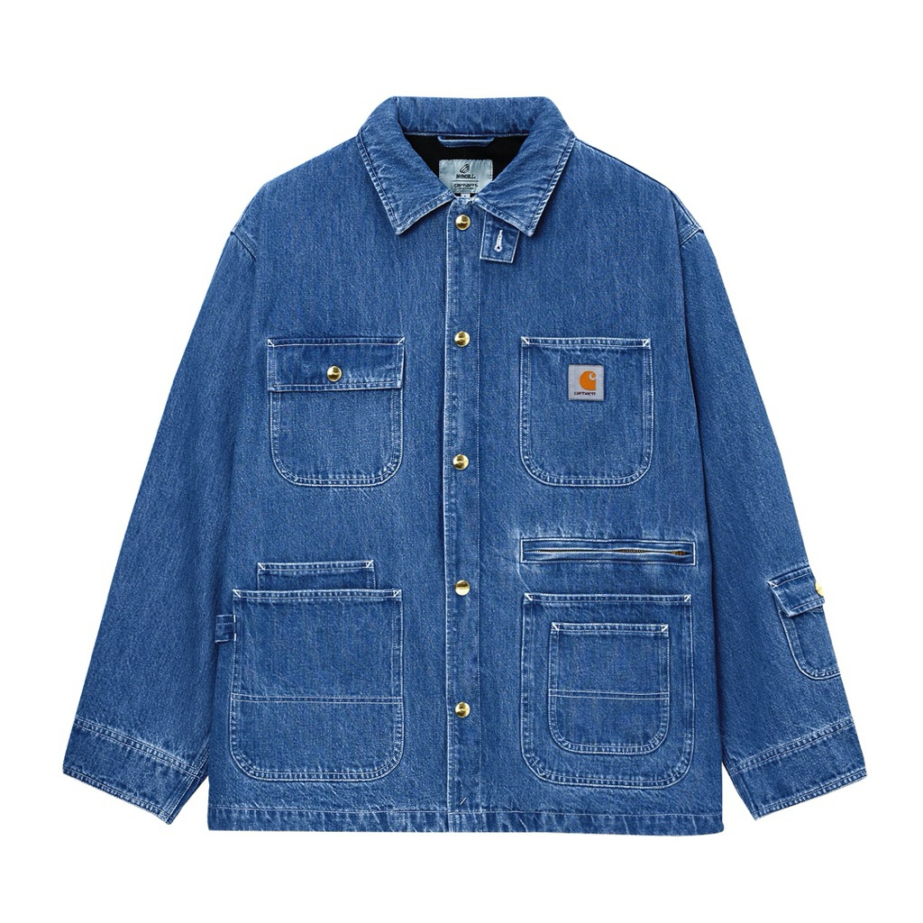 Carhartt WIP x Invincible Denim Chore Coat Max