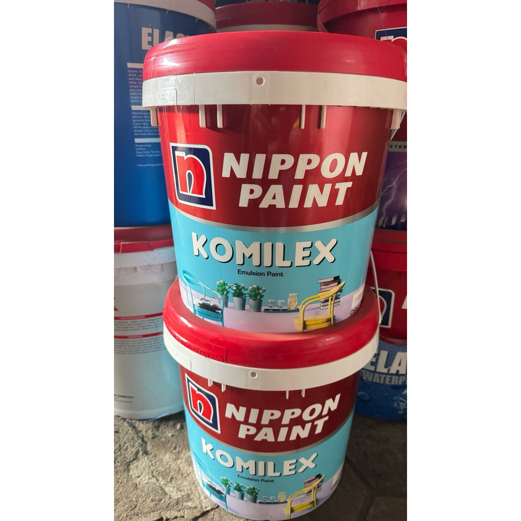 komilex pail, cat nippon paint Komilex, cat tembok, cet interior harga ekonomis