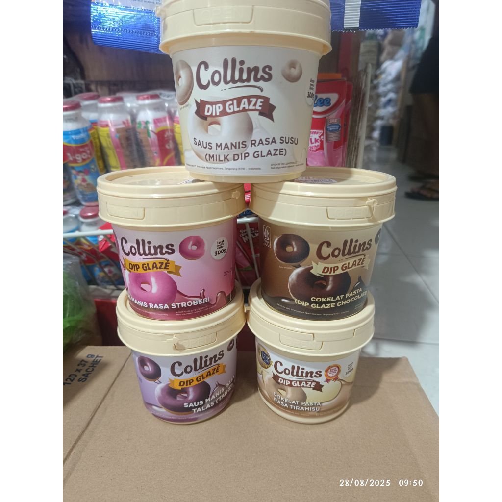 

Collins Dip Glaze 300 gr All Varian