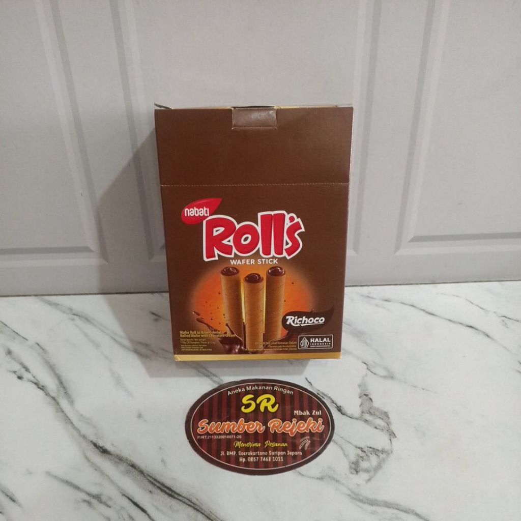 

NABATI ROLLS COKELAT ISI 20BUNGKUS