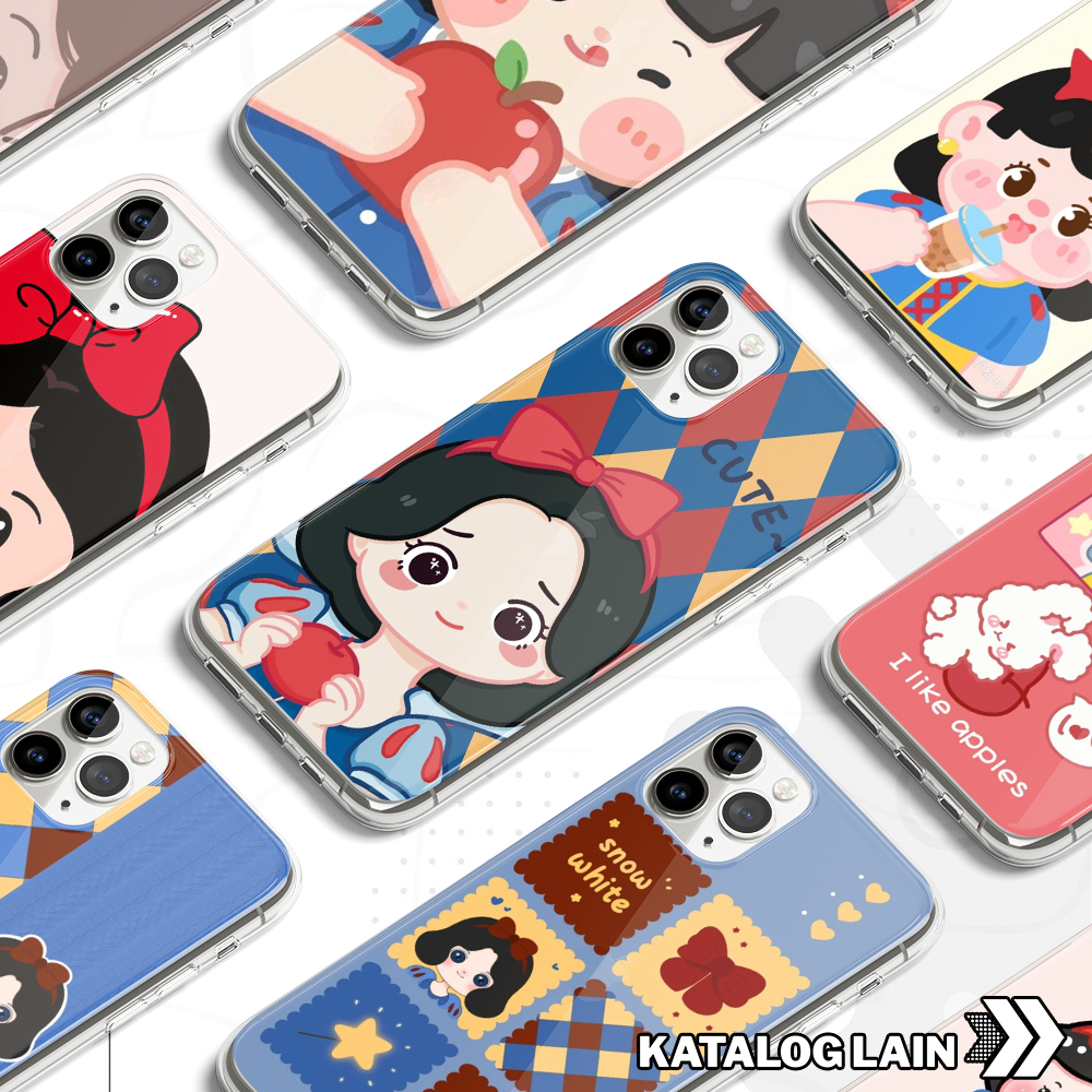 Case Premium Snow White Collection (Semua Type HP)
