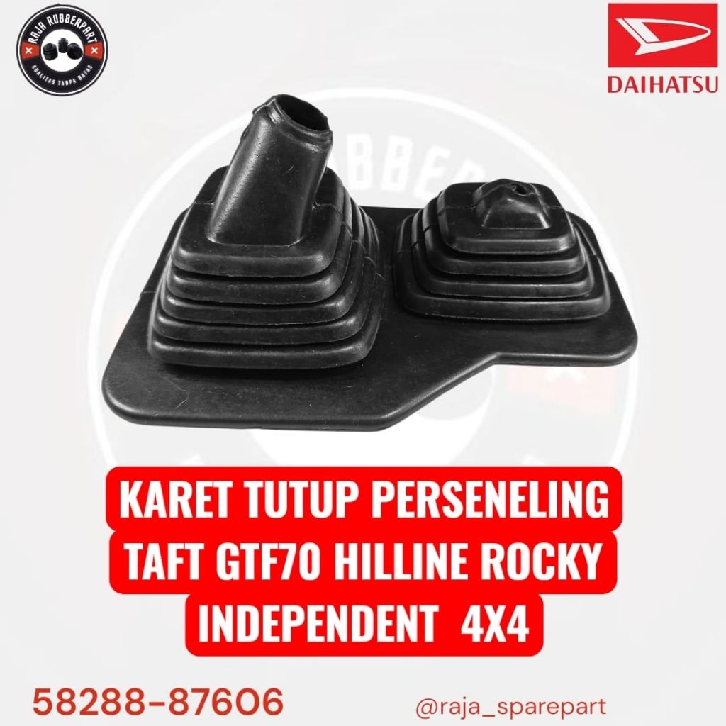 Karet Boot Tutup Tuas Gigi Tongkat Perseneling TAFT GT F70/HILINE 4x4/ROCKY/INDEPENDENT