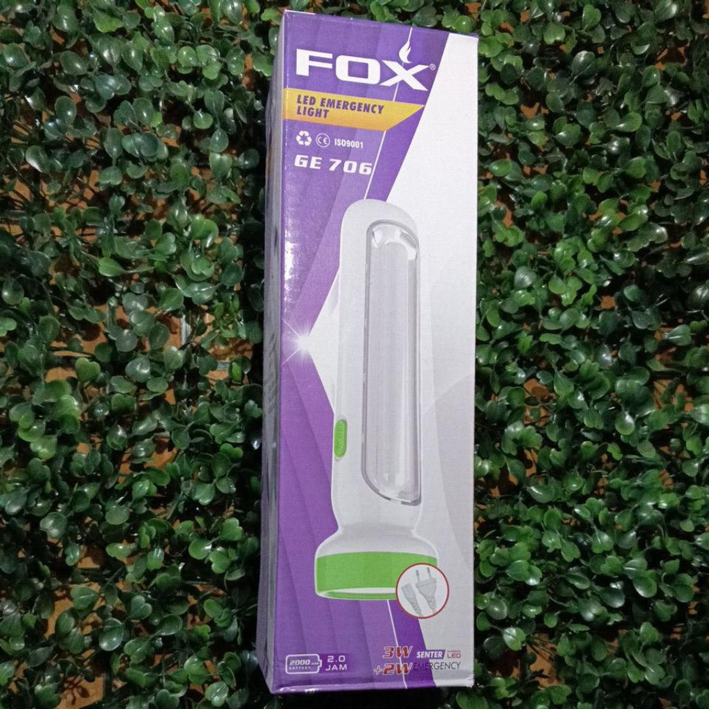Senter Tangan Cas Merek FOX GE-706