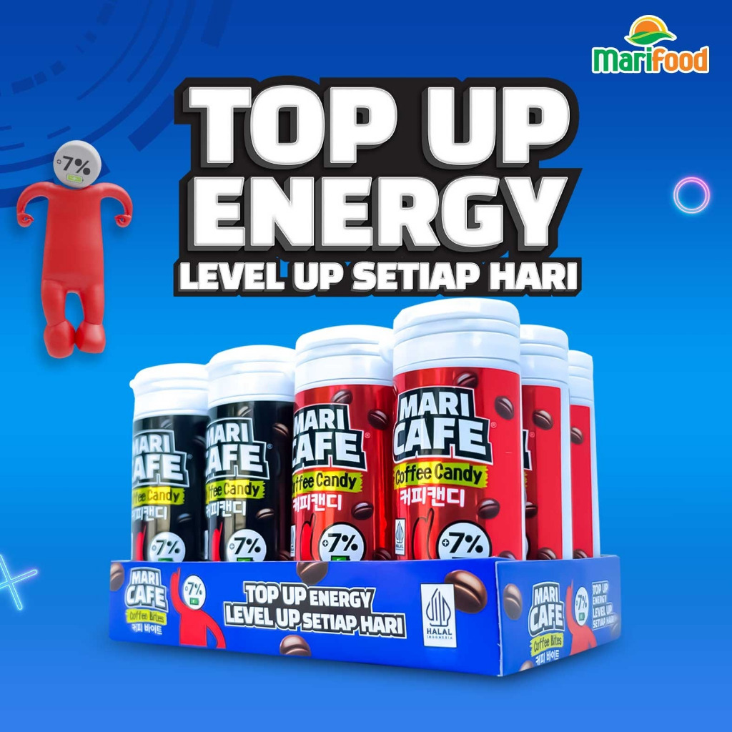 

MariCafe Top Up Energy Pack - Coffee Candy