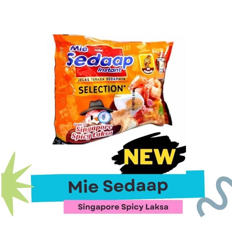 

Mie Sedaap Rasa Singapore Spicy Laksa