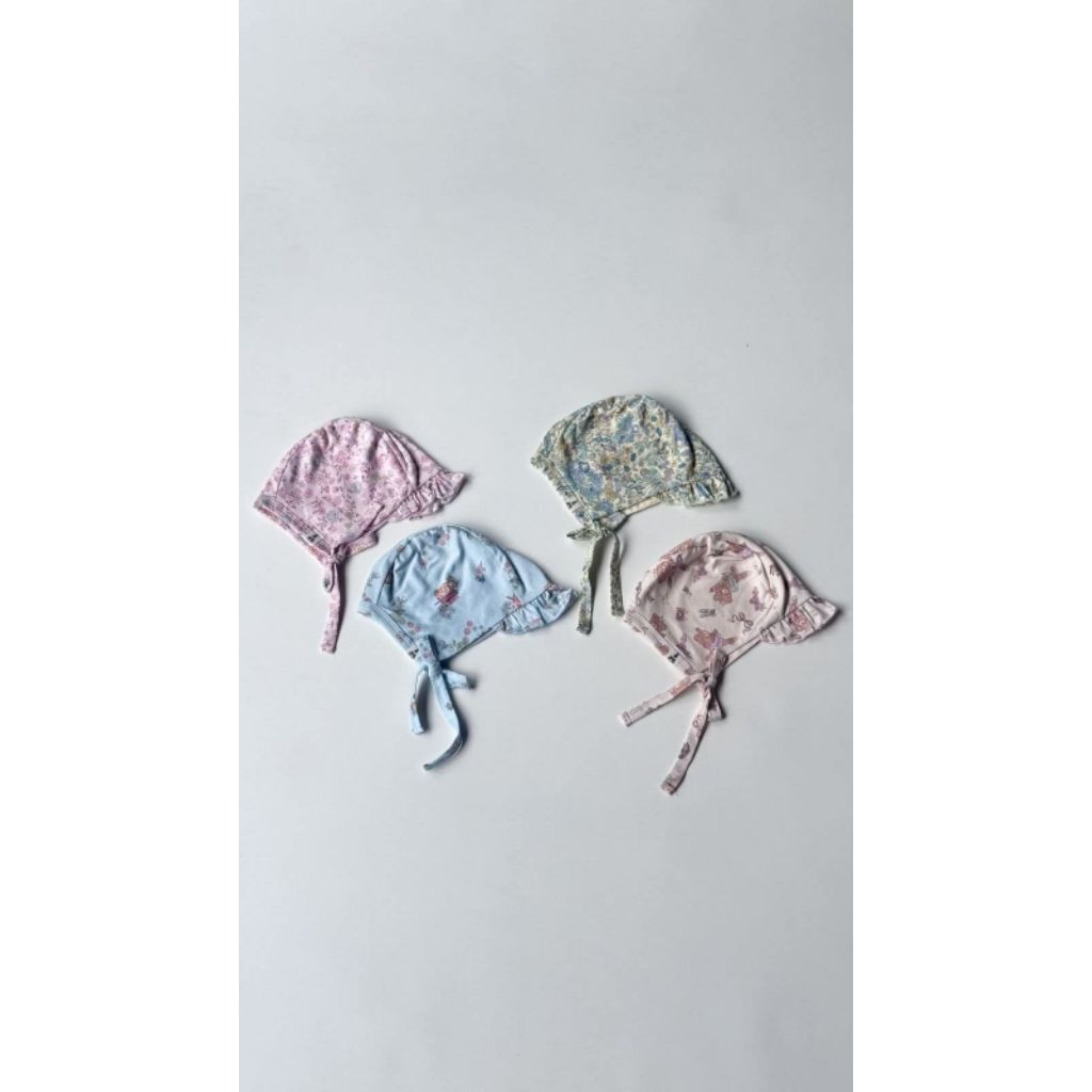 BOHOPANNA BONNET RUFFLE PRINT