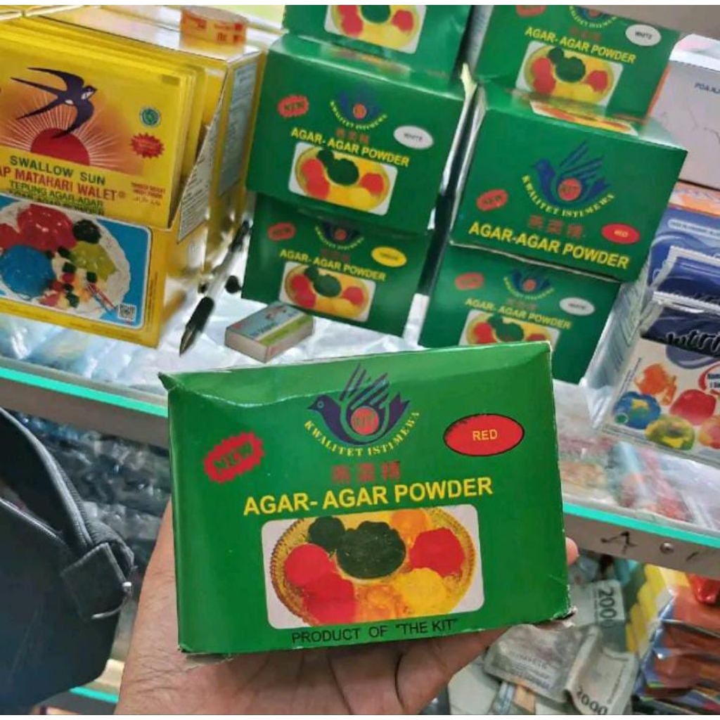 KIT - Agar Agar Powder - Kwalitet Istimewa