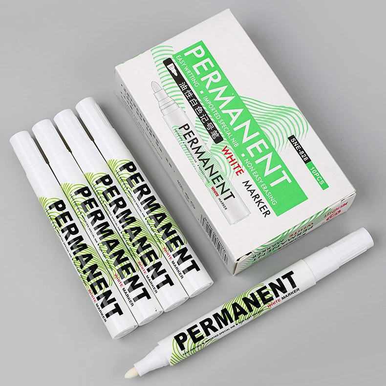 

[Isi 10 Pcs] Spidol Permanen - Putih / White