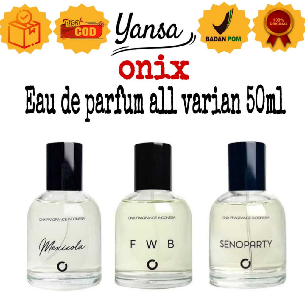 (ORIGINAL) ONIX FRAGRANCE Eau De Parfum - 50ml ALL SERIES