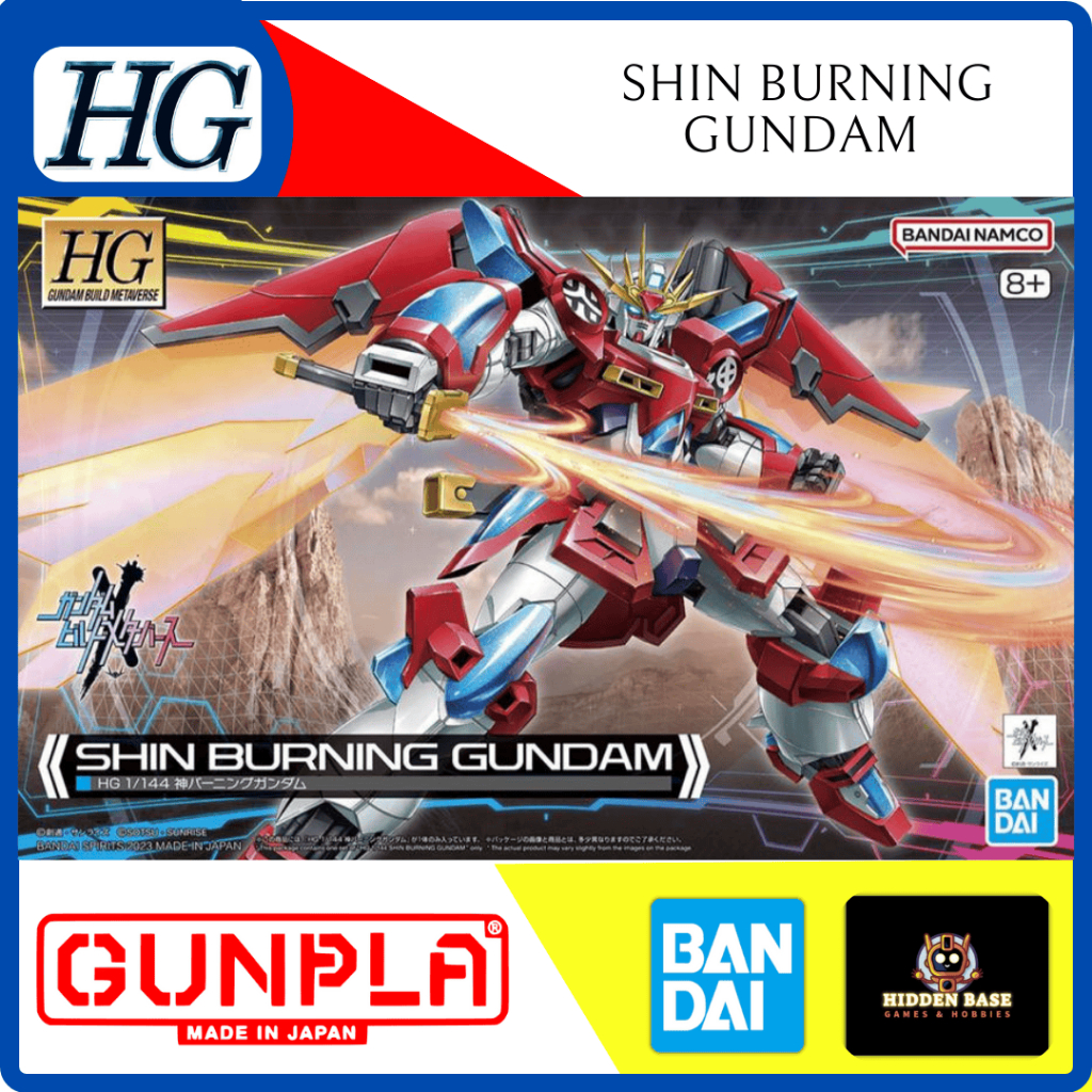 Bandai HG Shin Burning Gundam