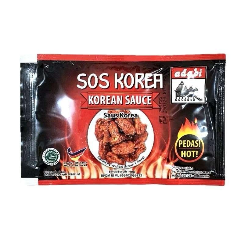 

Adabi Korean Sauce 40g / Adabi Saus Korea