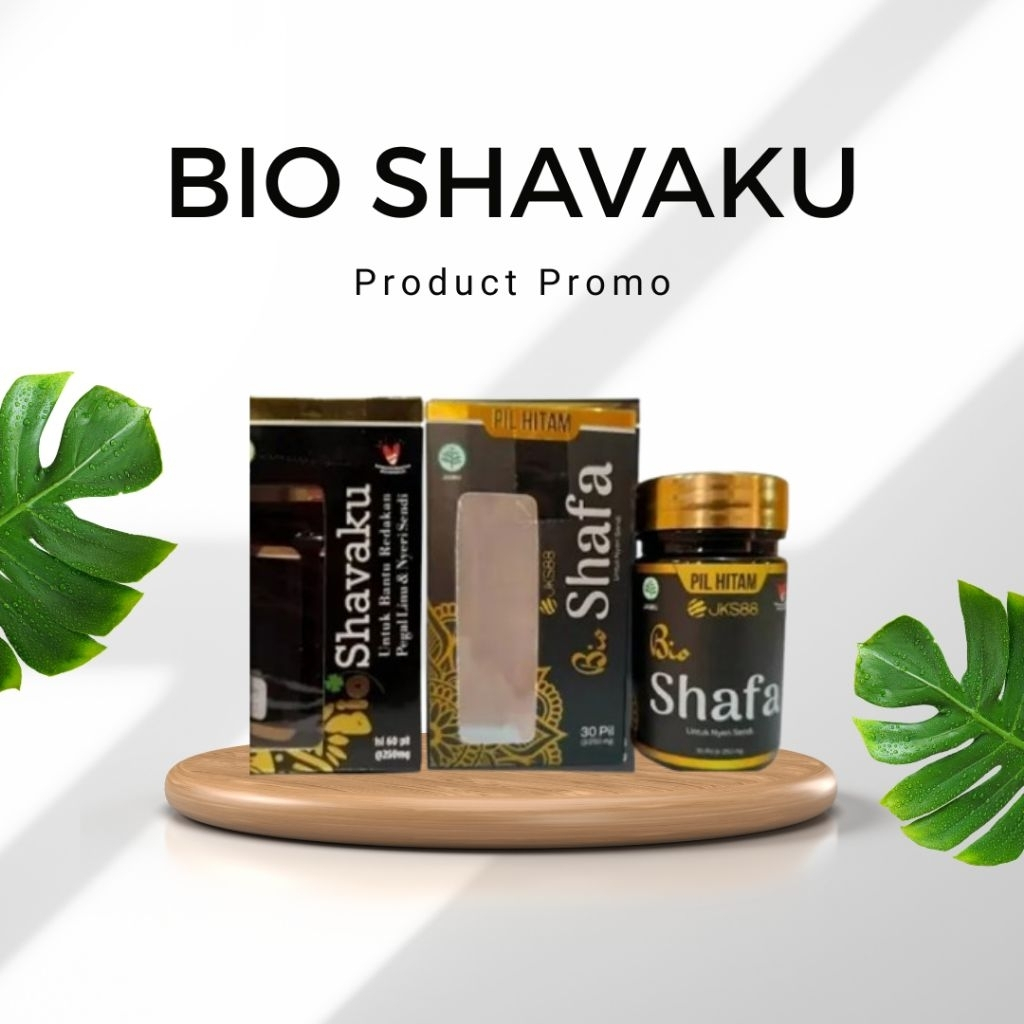 BIO SHAVAKU / BIO SHAFAKU ISI 30 PILL SOLUSI ATASI PERSENDIAN