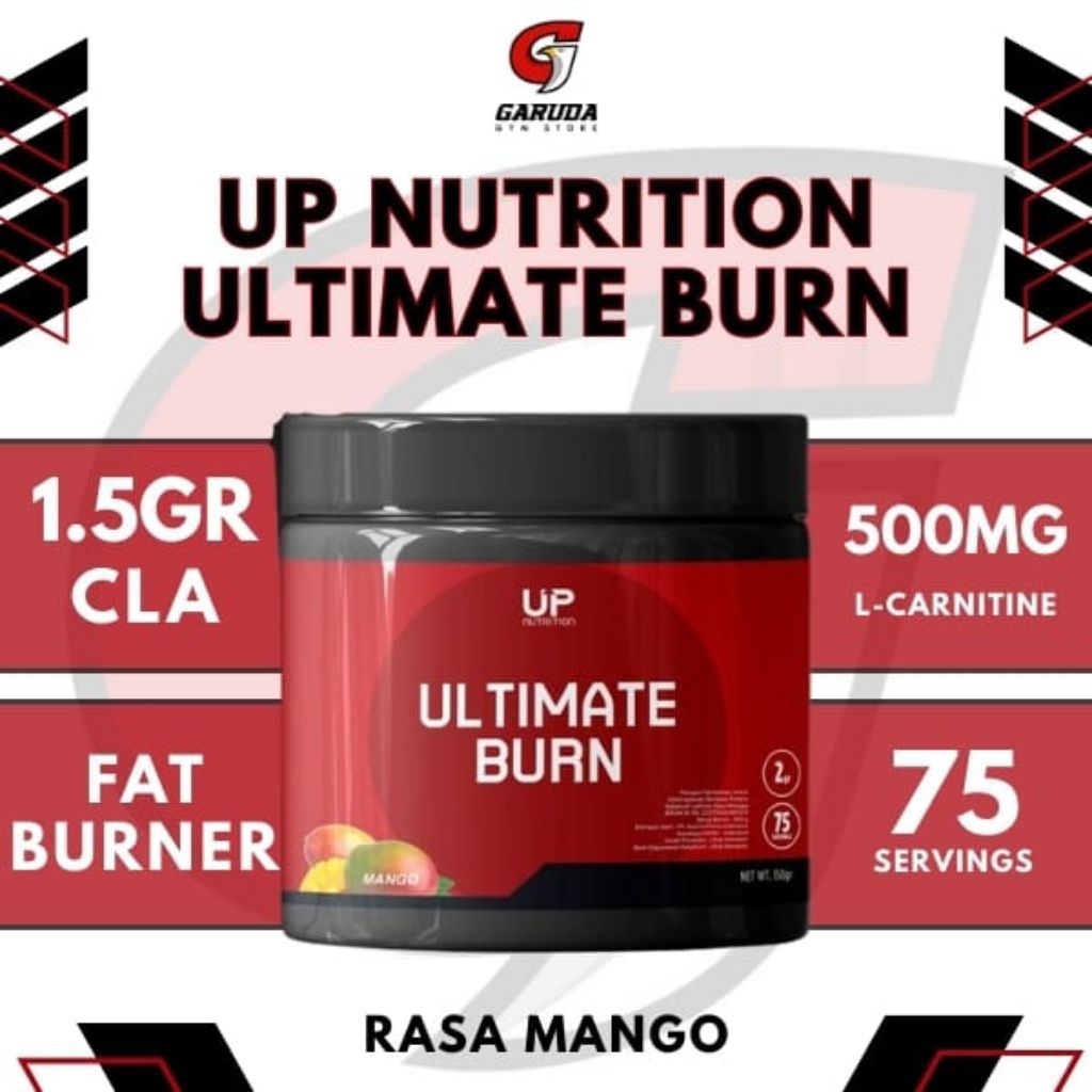 Up Nutrition Ultimate Burn 150gr Fat burner weight loss 75 Serving