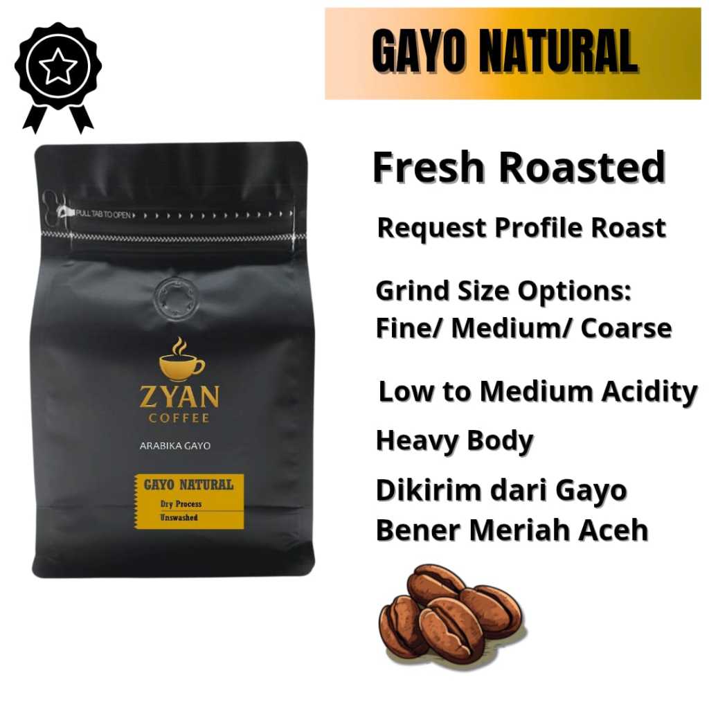 

Kopi Gayo Natural Original – Fresh Roast Premium Quality