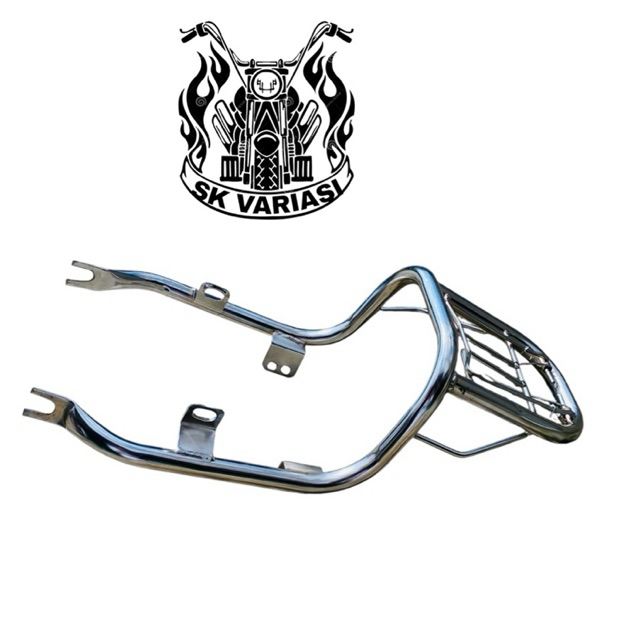 Behel Backrack CB Rak Belakang Honda CB100 CB125 Rak Jepit Cb