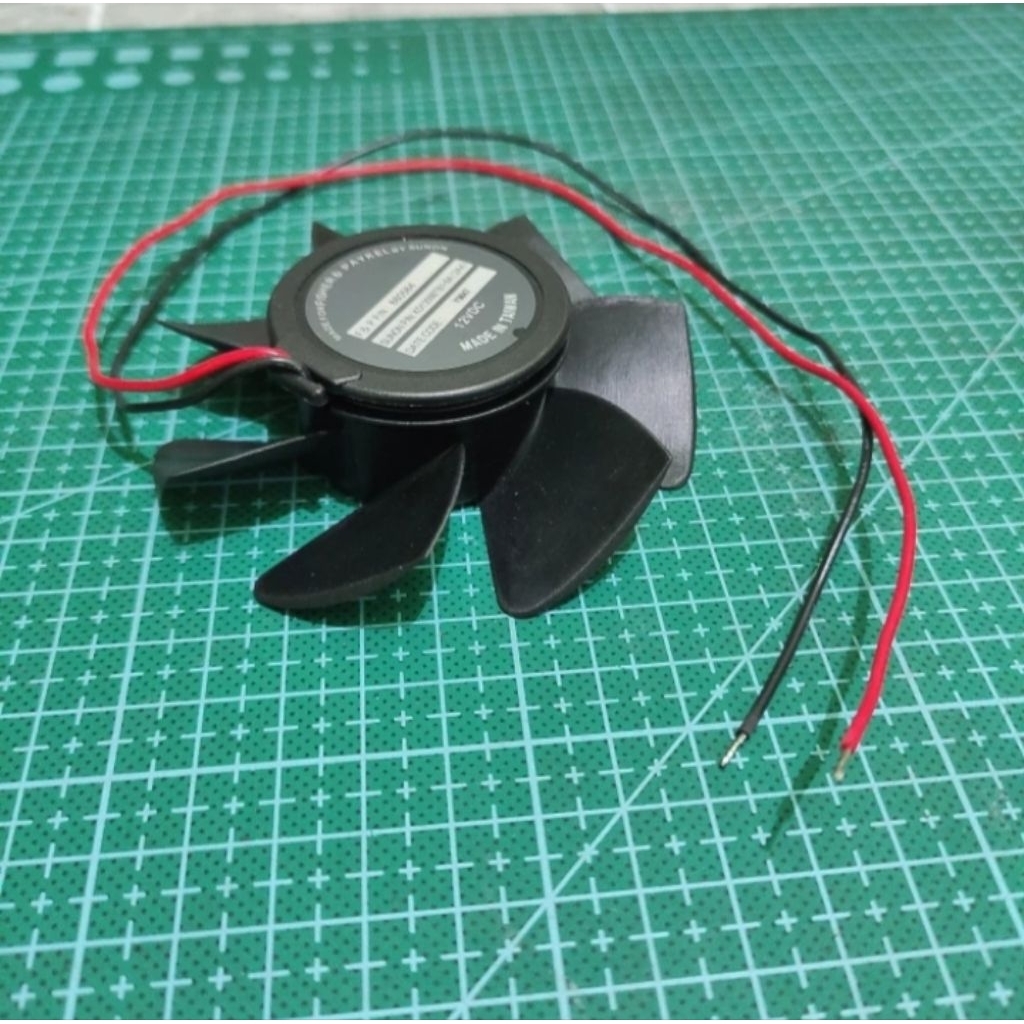 SUNON Cooler Fan High Speed Ball Bearing Fan 12v DC 0.60A Kipas Fan DC