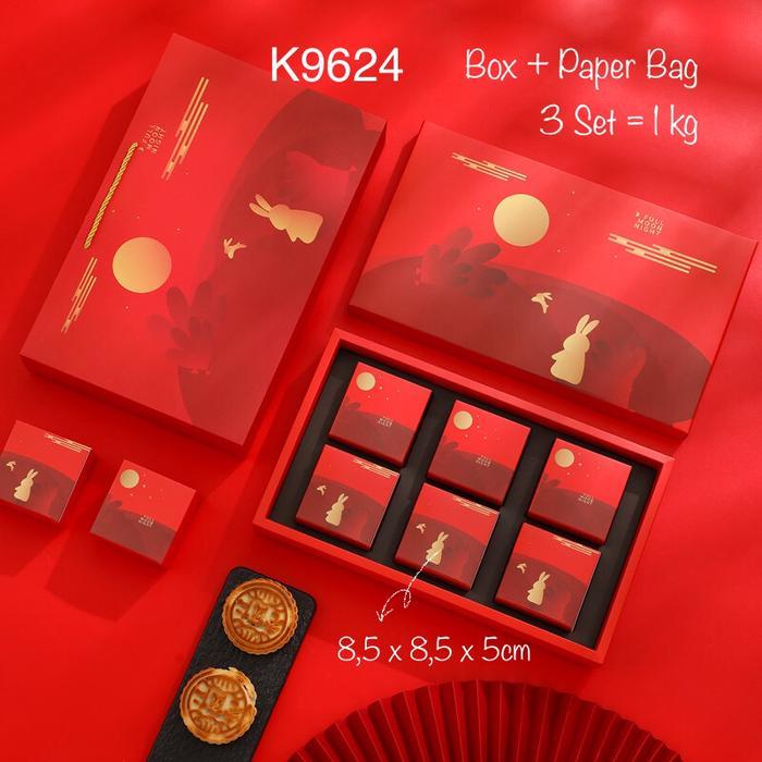 

Dus Moon Cake Muat Untuk Isi 4-6 K9427 K9624 Kue Bulan| Box Packaging - K9624 MIN.3