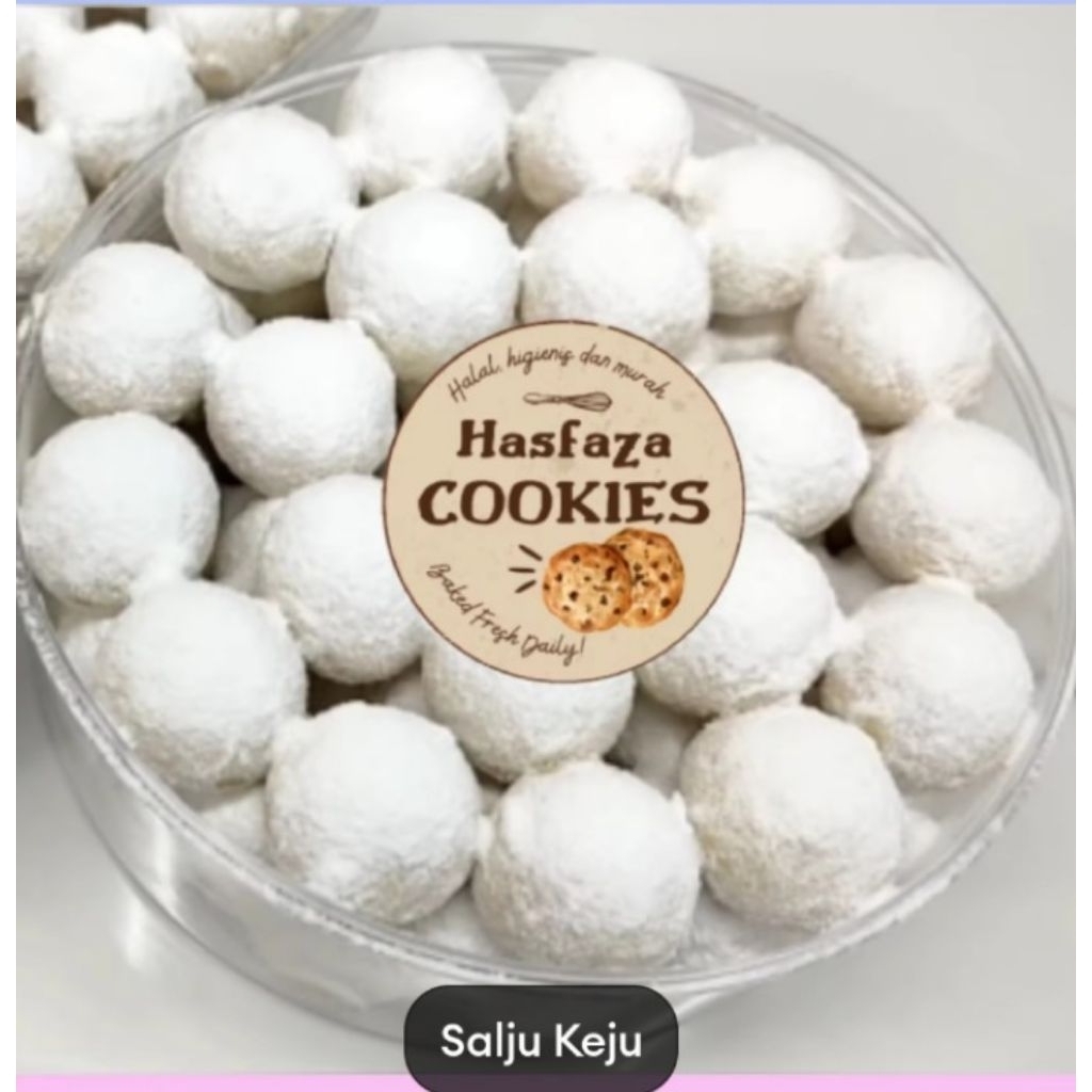 

Kue Putri Salju Keju Premium 300gr | Kue Kering Lumer di Mulut Fresh Homemade