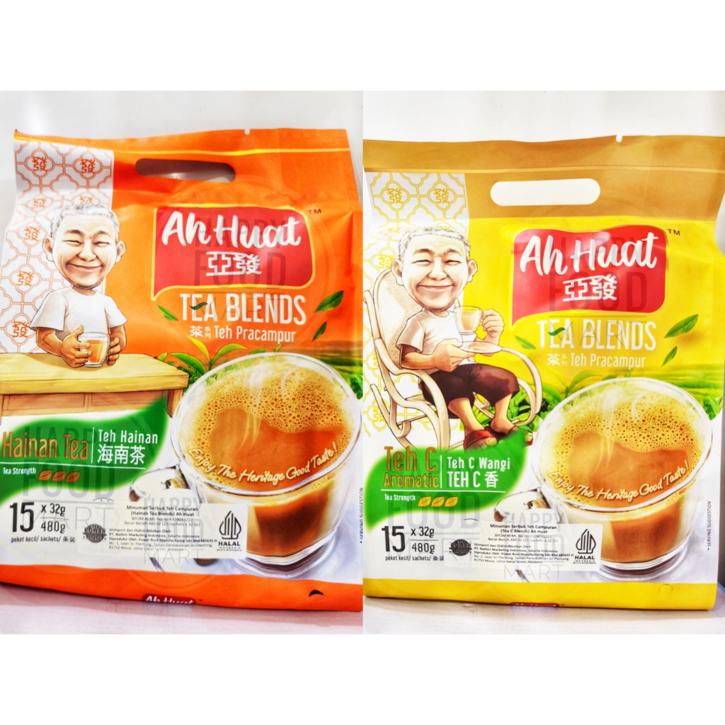 

[BPOM RI] AH HUAT HAINAN TEA/AHHUAT TEH C AROMATIC/AHUAT TEH HAINAN/YA FA TEH C WANGI/TEH PRACAMPUR IMPORT/TEH TARIK MALAYSIA SACHET IMPOR/MINUMAN SERBUK TEH CAMPURAN/TEH SUSU SACHET/MILK TEA POWDER/TEA BLENDS SERIES