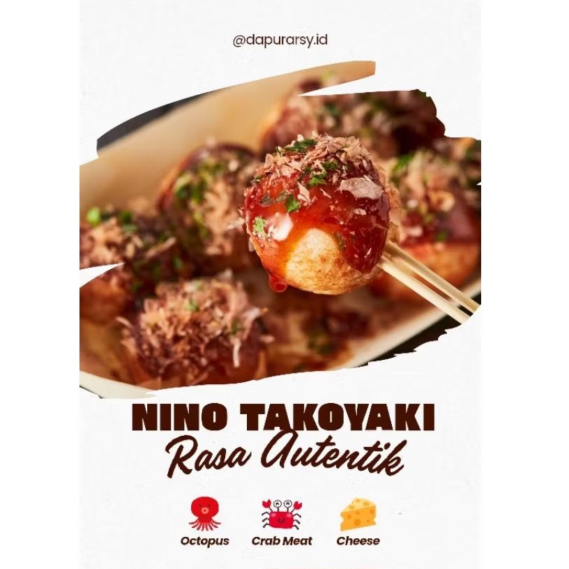 

Nino Takoyaki Keju Mozzarella