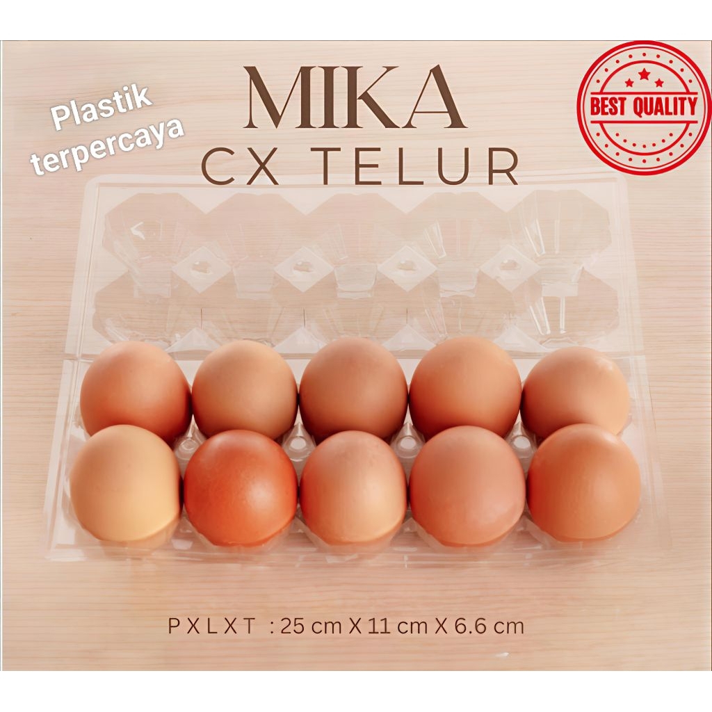 Mika CX Telur / Mika Box Telur Isi 20pcs