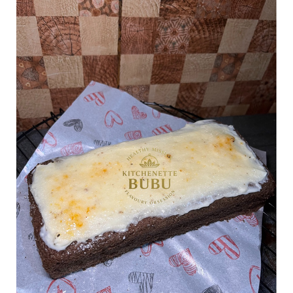 

Cheese Brûlée Ketan Hitam Chiffon Gluten Free HALAL