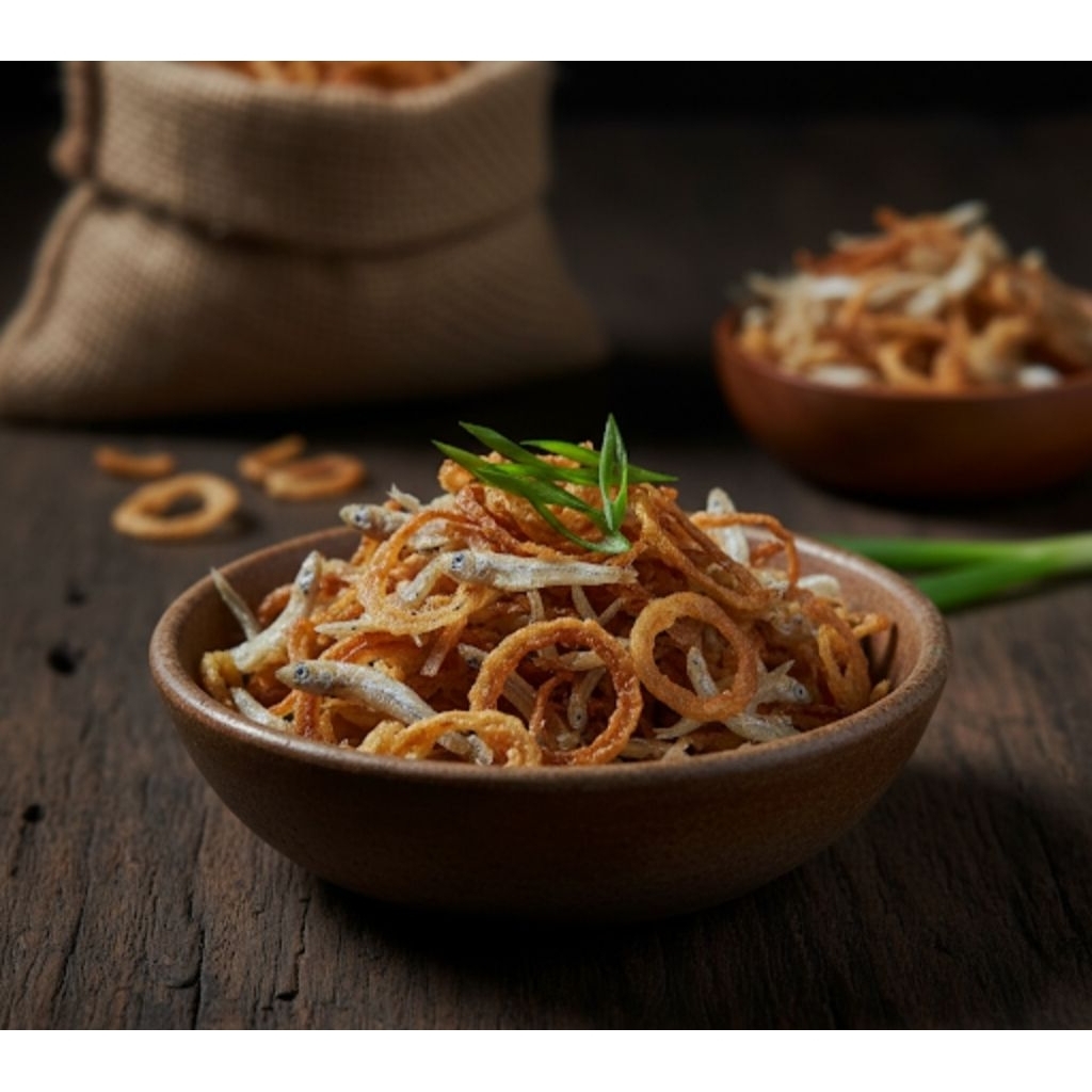 

Bawang Goreng Teri Nasi