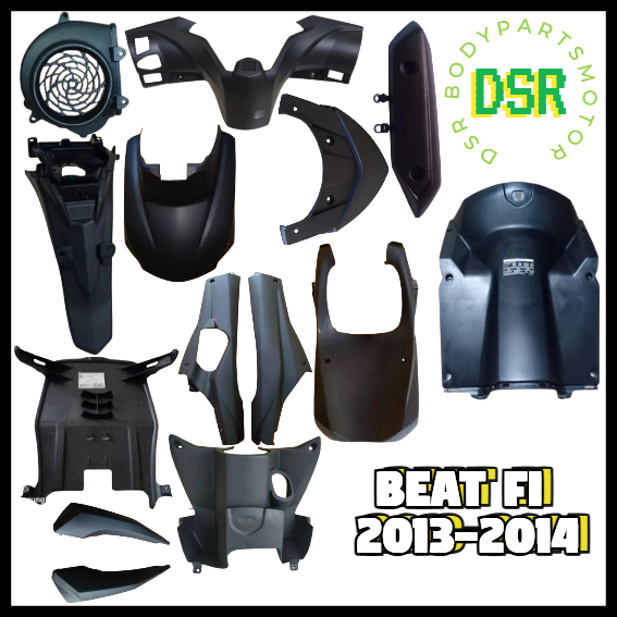 Cover Body Kasar Atas Bawah Depan Belakang Honda Beat Fi 2013-2014