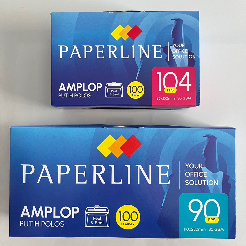 

AMPLOP PAPERLINE SATU PAK (100 pcs)
