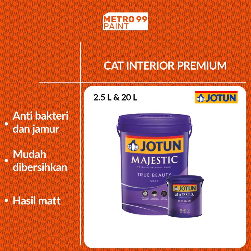 (KARGO) Jotun Majestic True Beauty Matt 20L