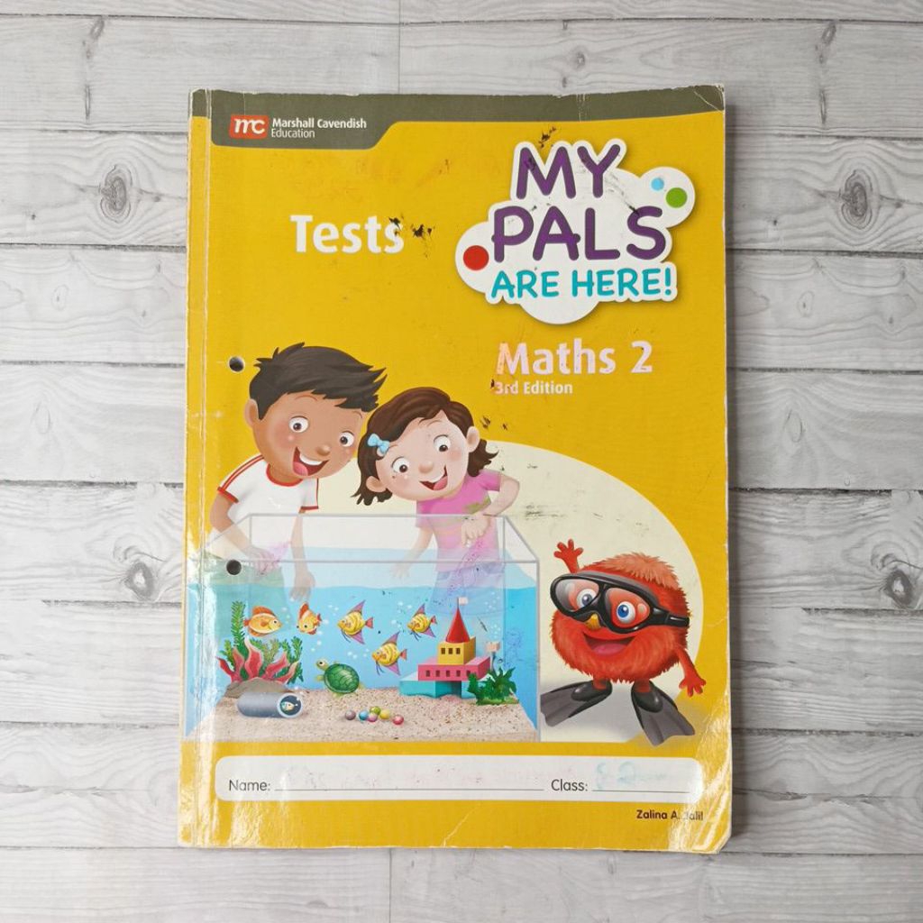 Maths 2 Test  3rd edition ,My Pals are here