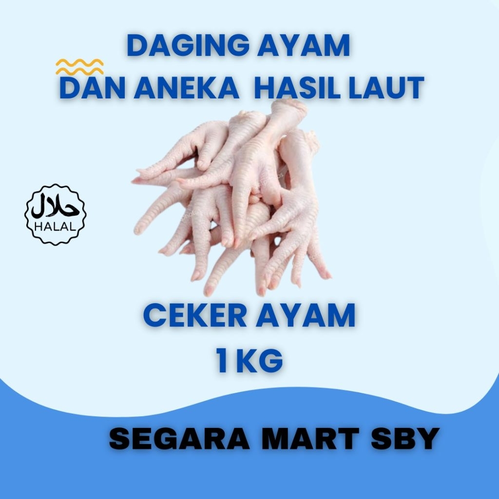 

CEKER AYAM 500 GRAM || Segara Mart Sby