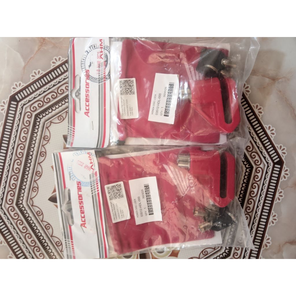 Gembok cakram original honda