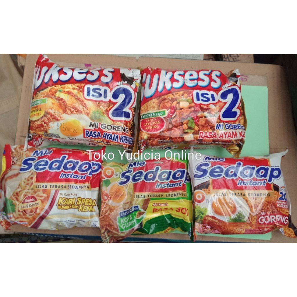 

Mie Sedaap & Mie Suksess isi 2