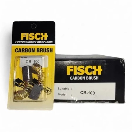 FISCH Carbon Brusch CB-100 | Arang Spur Mesin