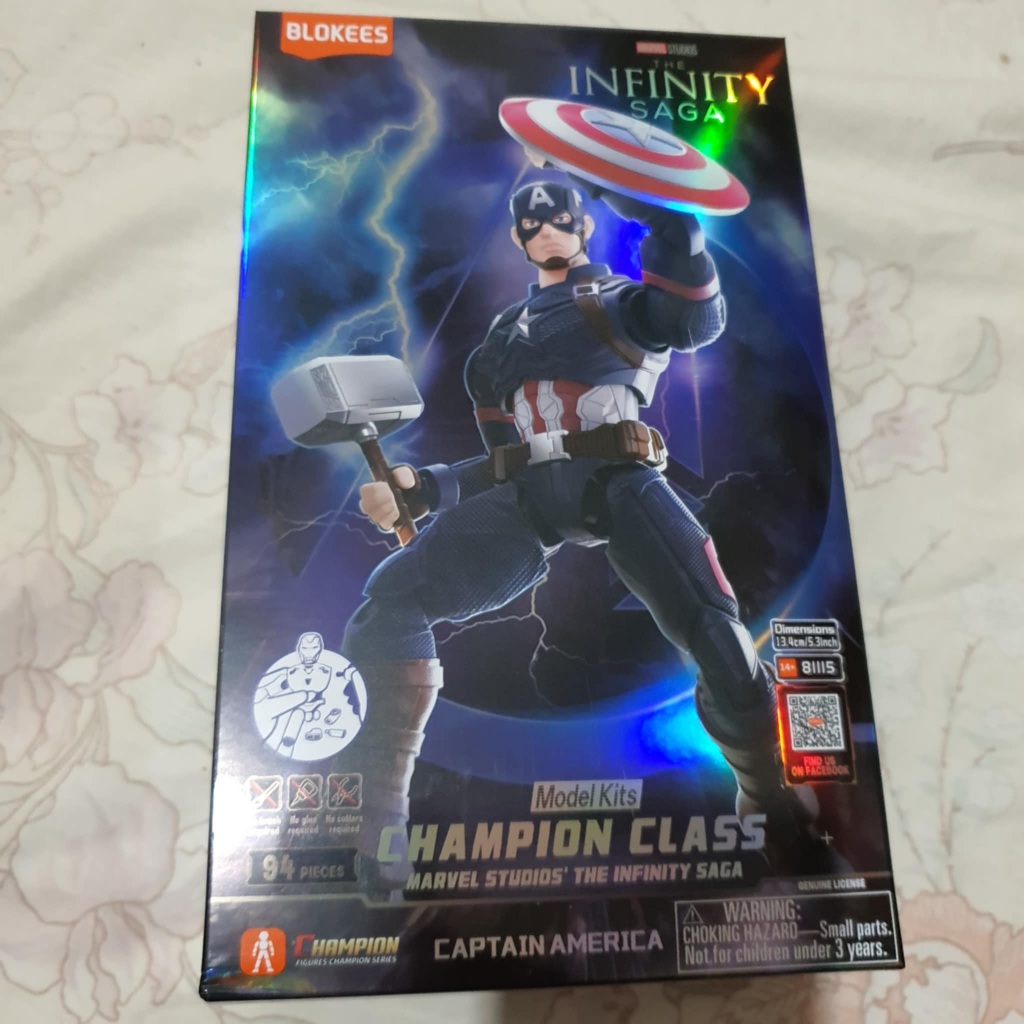 BLOKEES MARVEL HERO CHAMPION CLASS CAPTAIN AMERICA