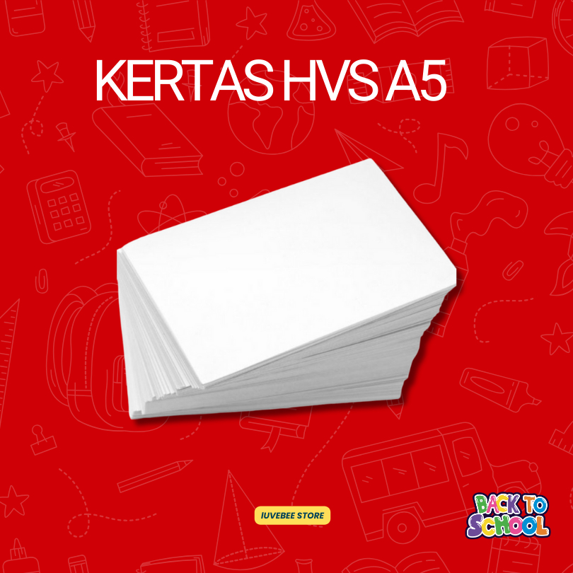 

KERTAS HVS A5 75GSM 500 LEMBAR