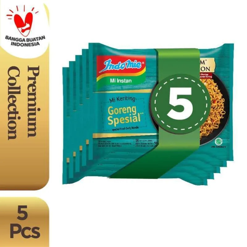 

INDOMIE KERITING GORENG SPESIAL ISI 5 PCS
