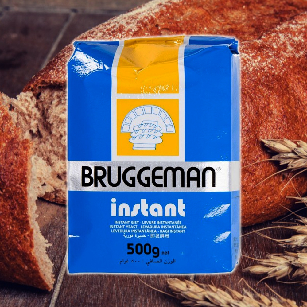 

BRUGGEMAN BLUE INSTANT YEAST 500 GR RAGI INSTAN