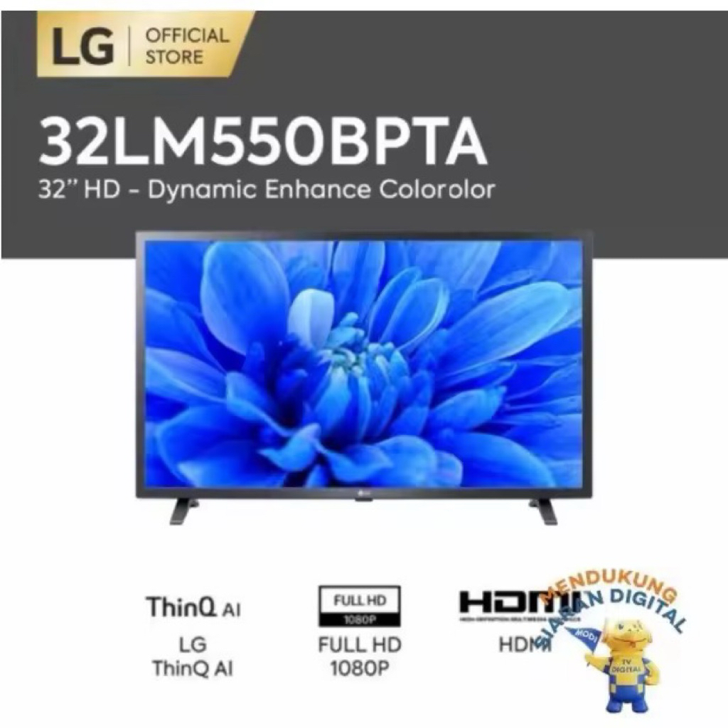 LG LED Digital TV 32 Inch 32LM550BPTA DVB-T2 32LM55 32LM550 LED TV