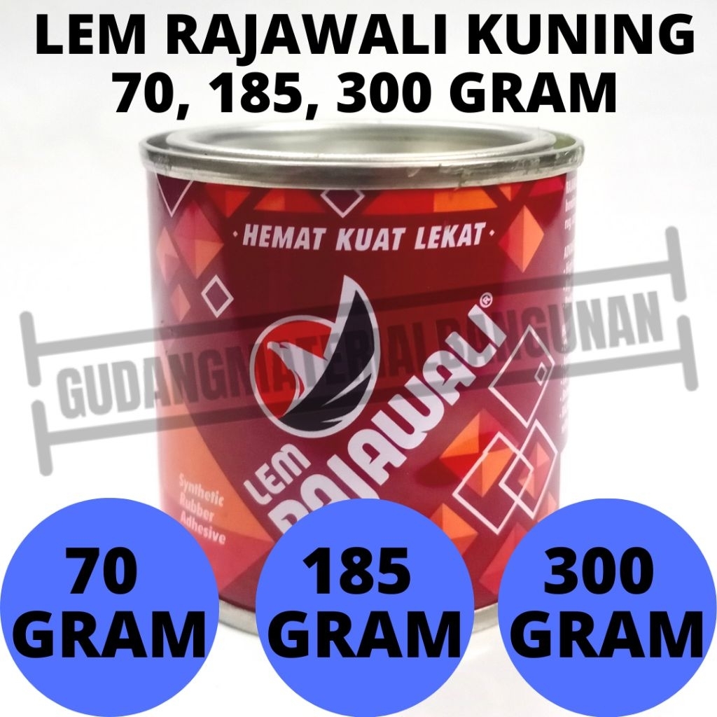 Lem rajawali kuning 70 185 300 gram lem sepatu kayu serbaguna rajawali 70 gram 185 gram 300 gram