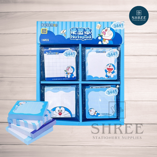 

Joytop Doraemon Memo Pad – Buku Catatan Mini Karakter Lucu untuk Sekolah & Kantor 1 Pcs | Shree Stationery Supplies