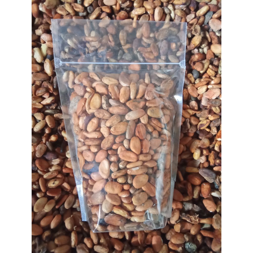 

Biji Kakao/Cacao/Cokelat mentah kering kualitas super berat 1000gram