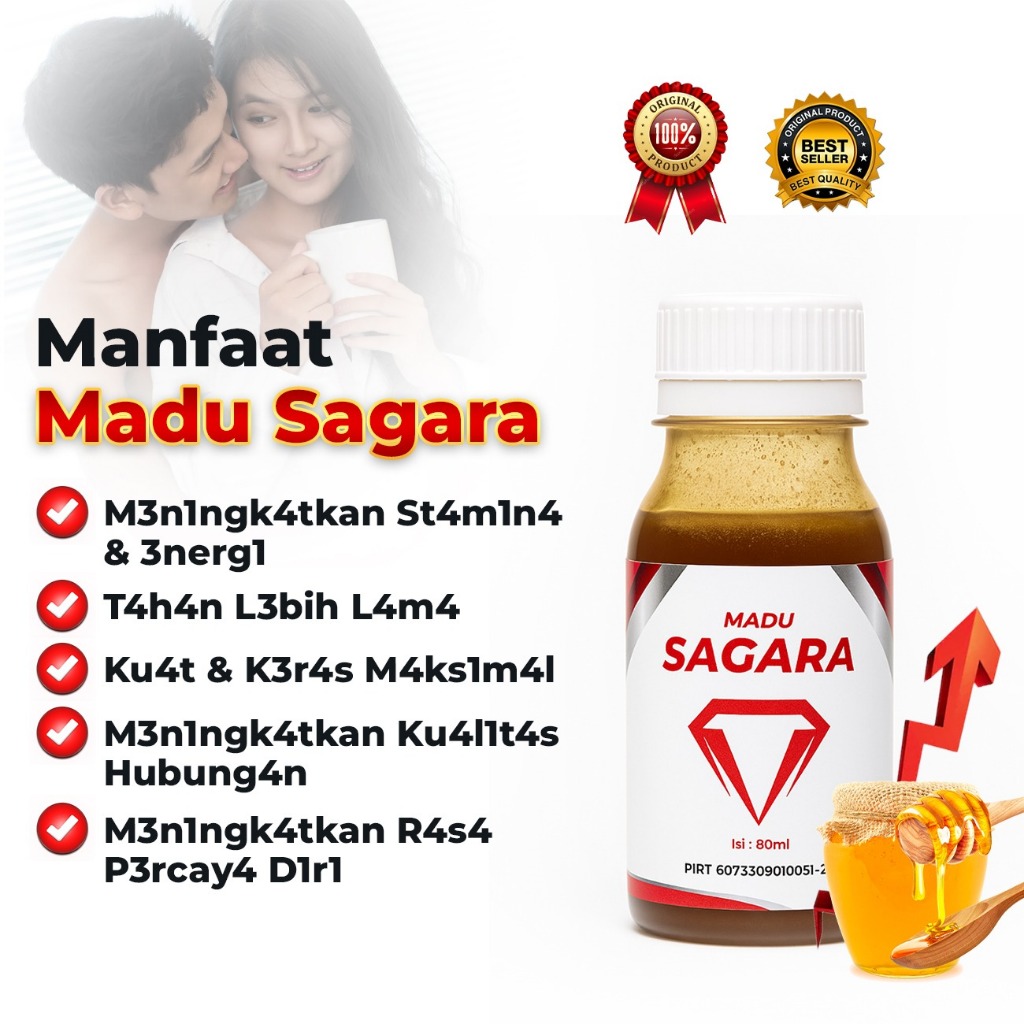 

SAGARA MADU Imune Booster Honey 80ml Bisa COD