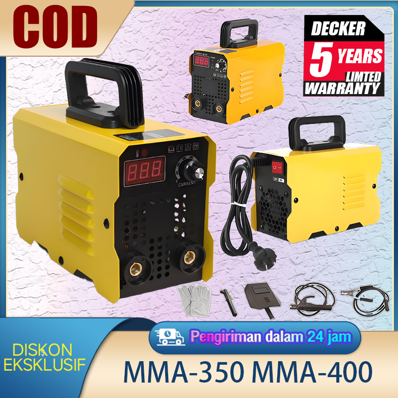DECKER COD Mesin Las Inverter mesin las listrik 450 watt MMA 120A IGBT 450 watt / Mesin las mini / M