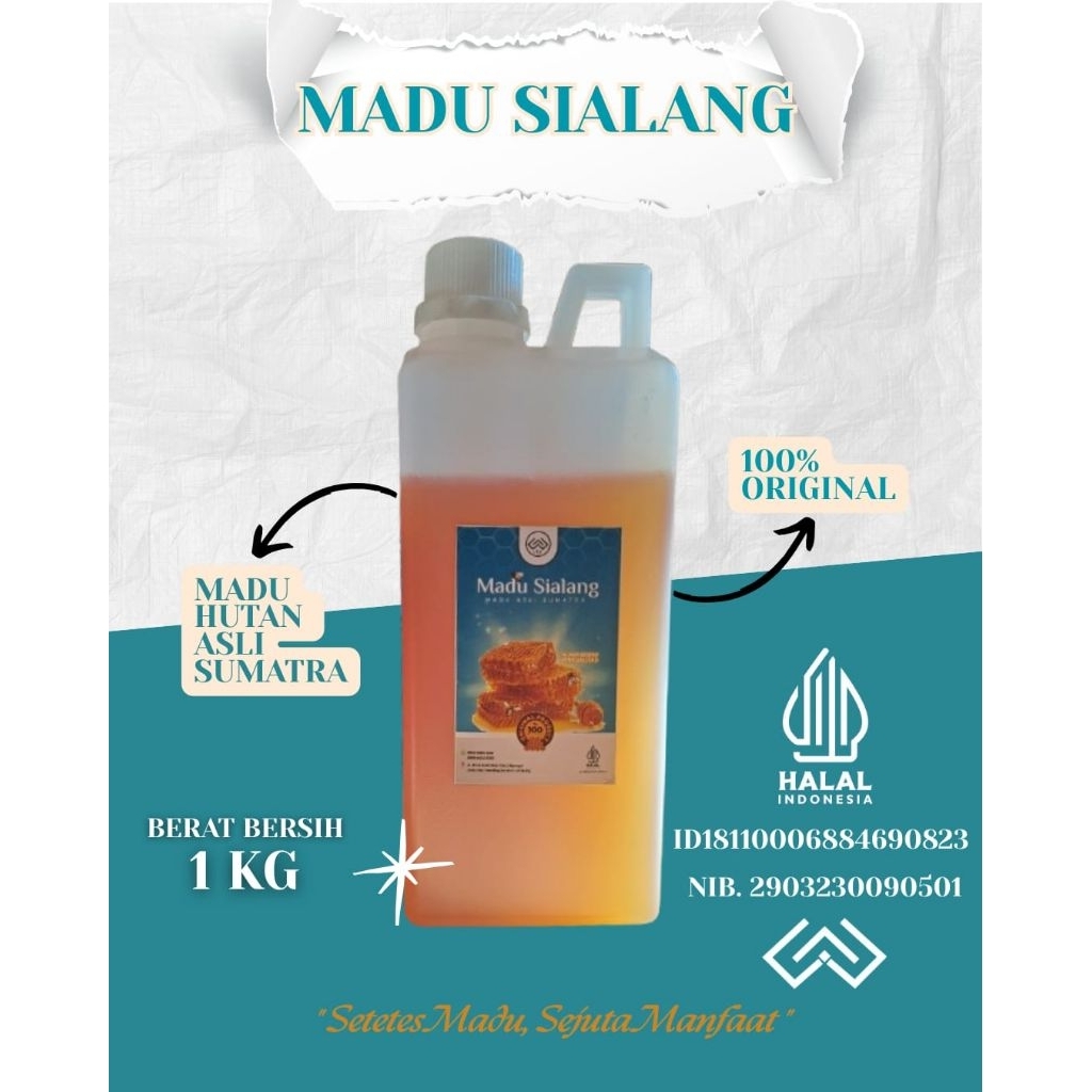 

Madu hutan liar asli 100% SIALANG