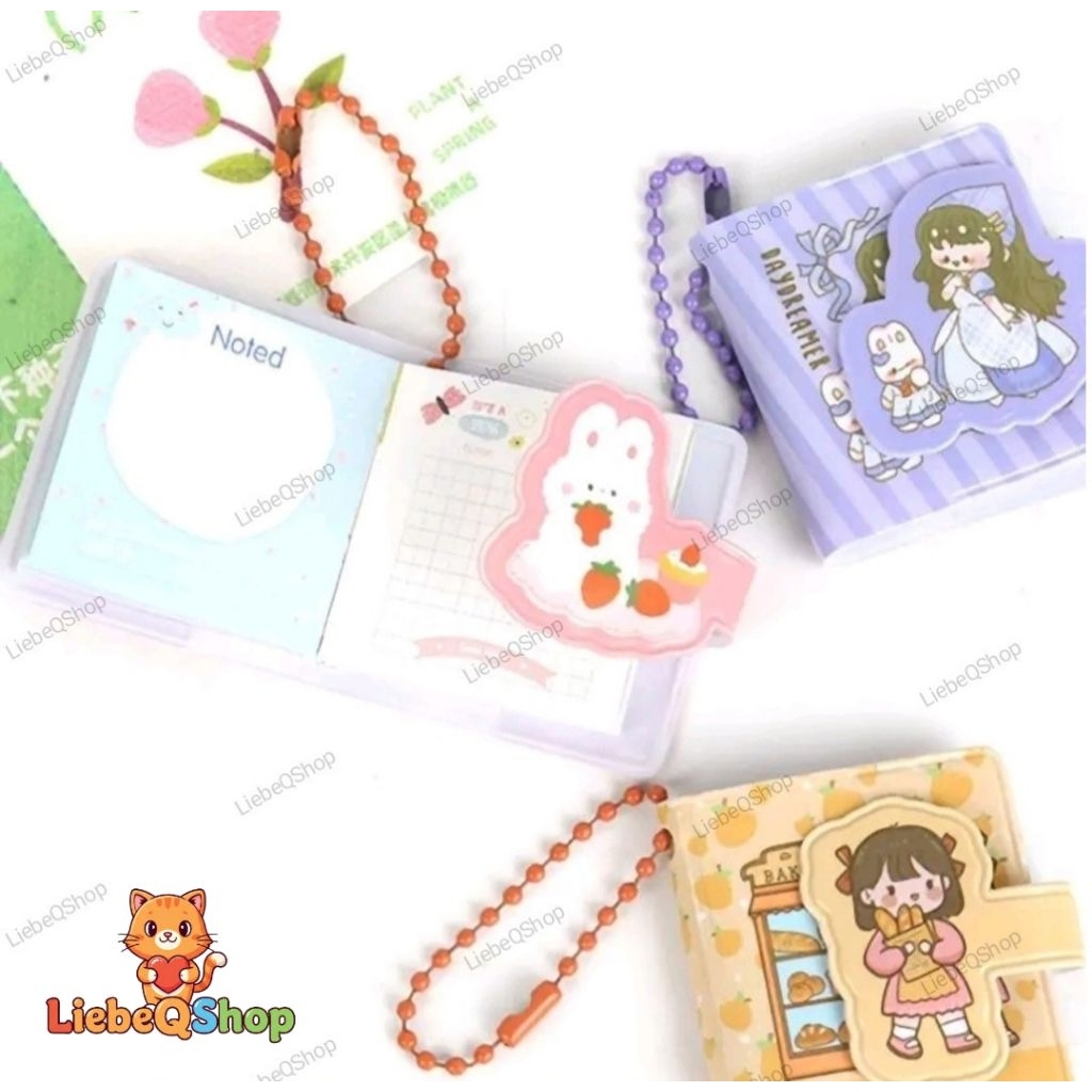 

Notepad Mini Lucu Buku Kecil Catatan Cute Gantungan Easy Going