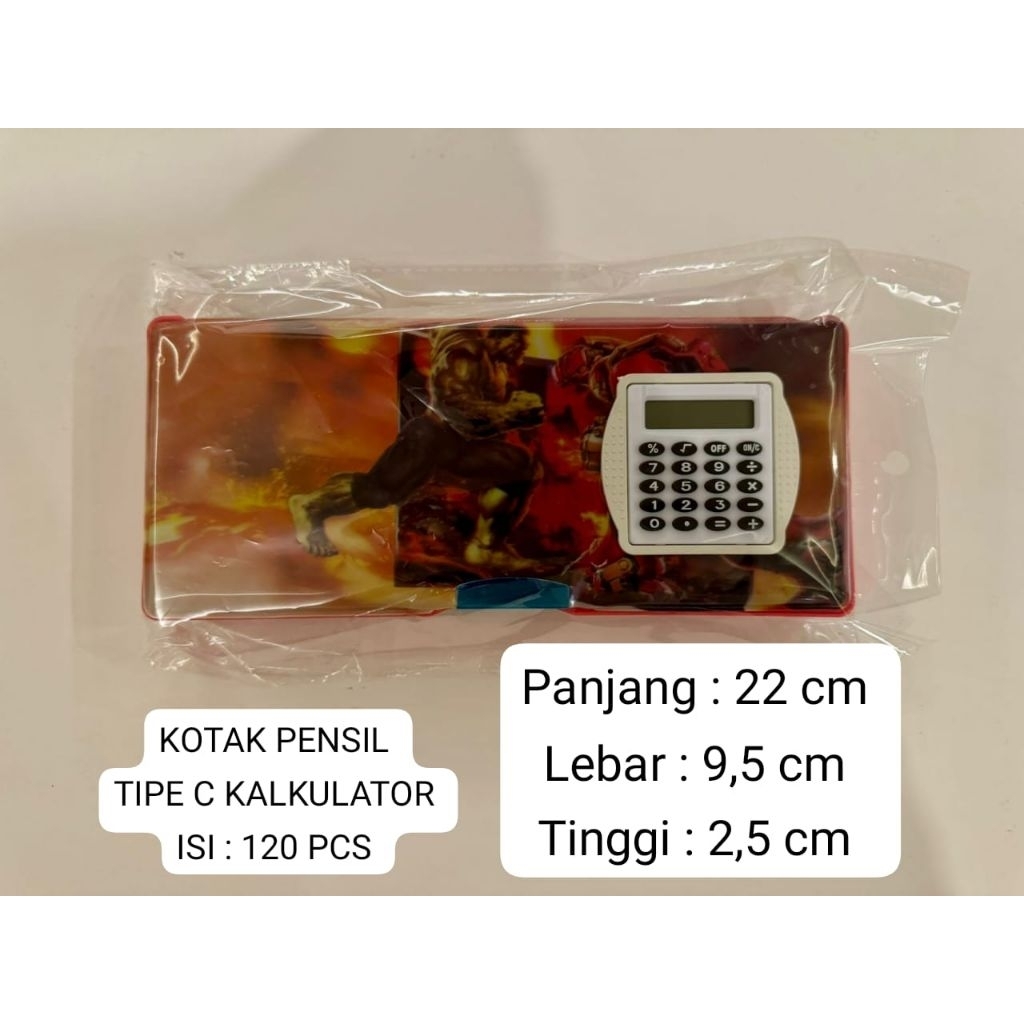 

kotak pensil C + kalkulator